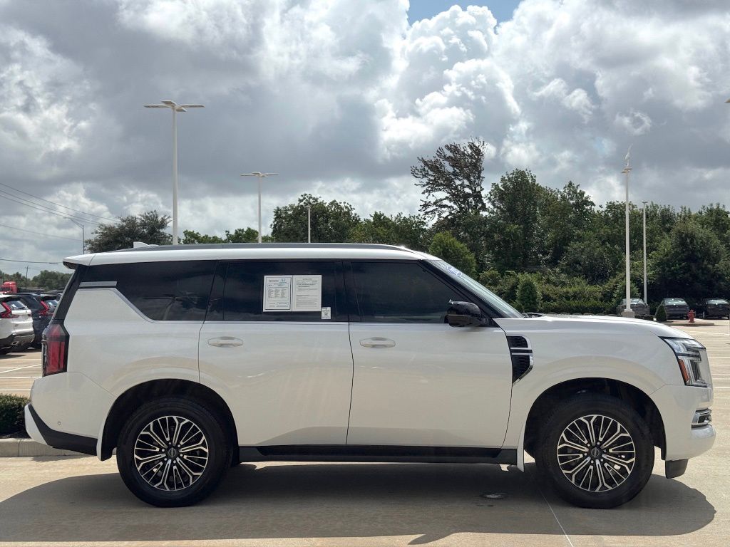 2025 Nissan Armada SL White at Central Houston Nissan