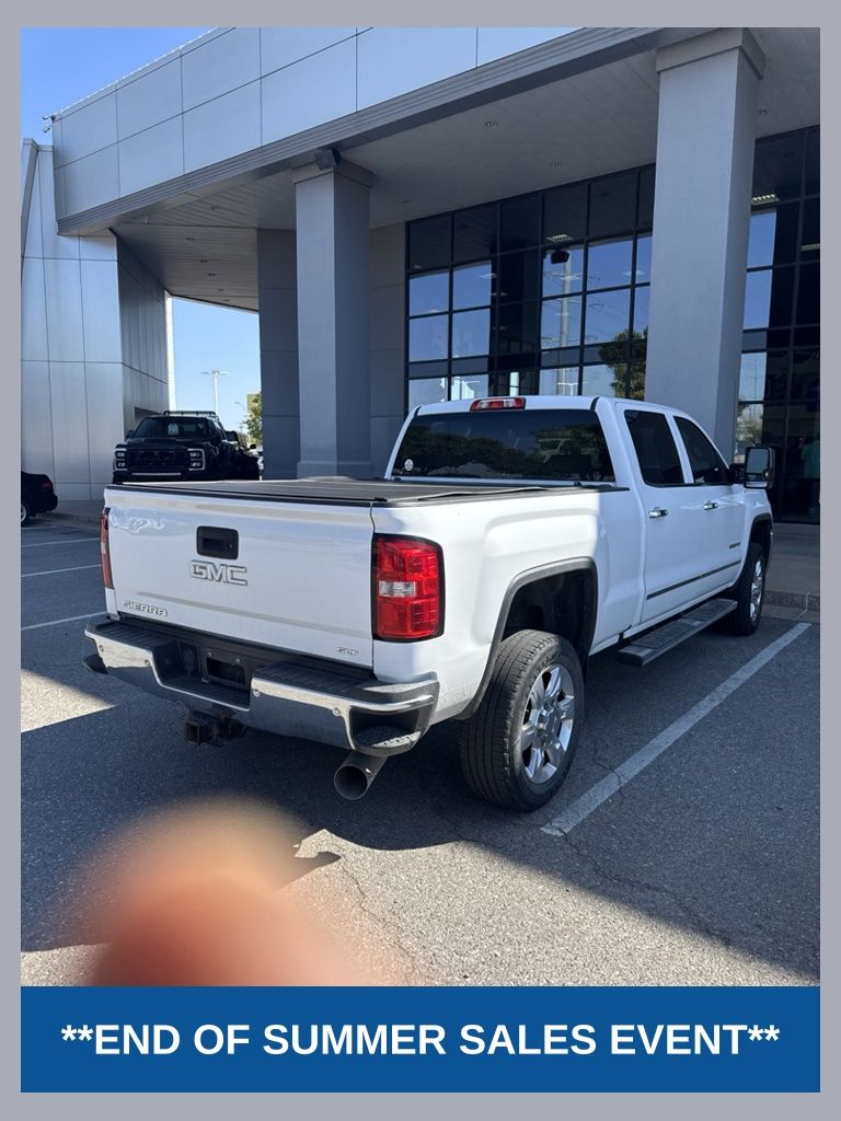 Summit White 2019 GMC Sierra 2500HD Pickup Truck Four-Wheel Drive 6-Speed Automatic