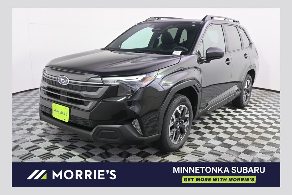 Crystal Black Silica 2026 Subaru Forester SUV / Crossover All-Wheel Drive Continuously Variable Transmission