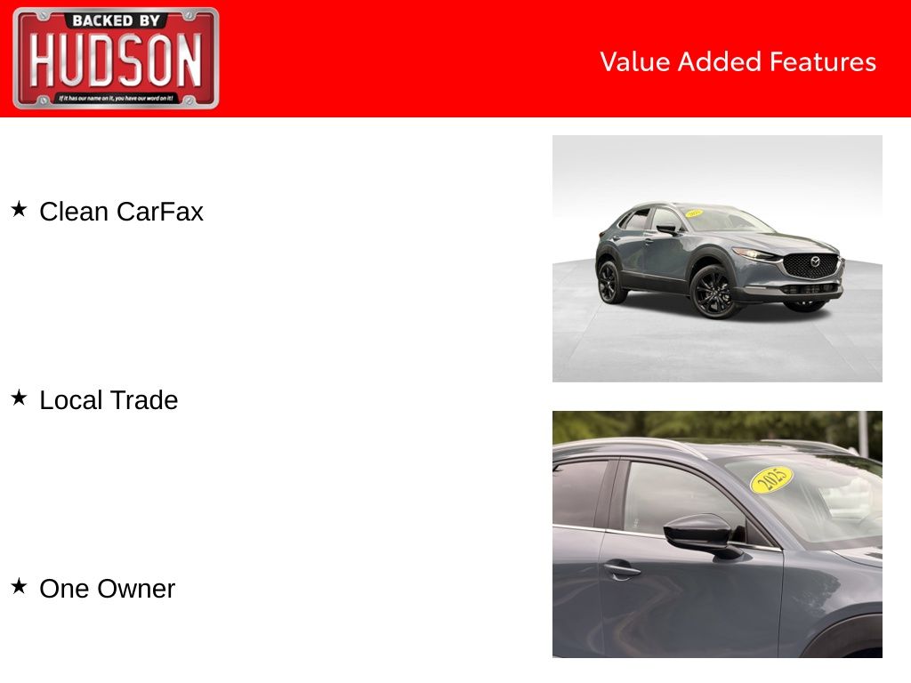 2025 Mazda CX-30 2.5 S Carbon Edition Polymetal Gray Metallic - Jim Hudson Acura - Image 2