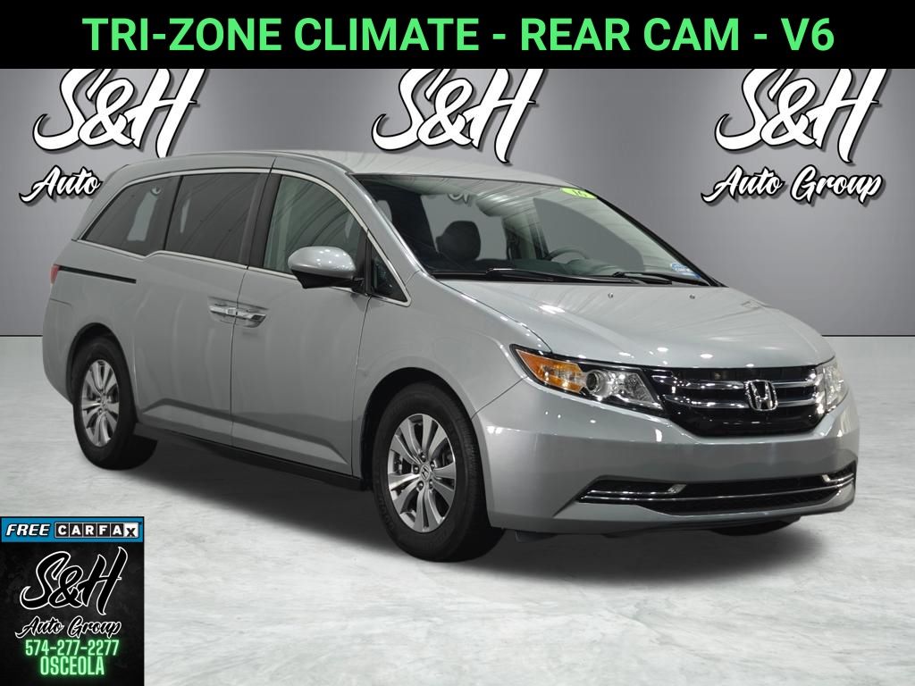 Lunar Silver Metallic 2016 Honda Odyssey EX FWD Minivan Front-Wheel Drive 6-Speed Automatic
