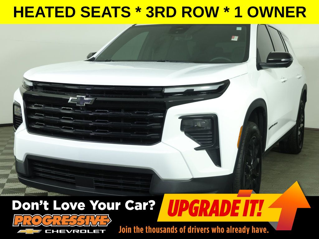 Summit White 2024 Chevrolet Traverse SUV / Crossover Front-Wheel Drive 8-Speed Automatic
