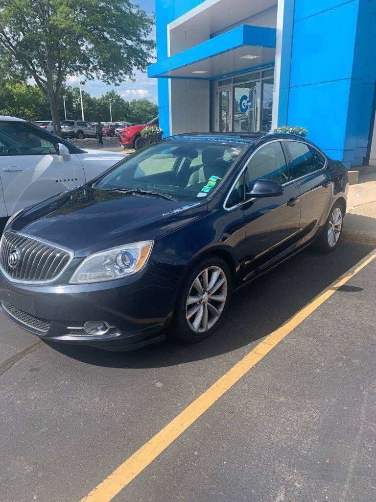 Dark Sapphire Blue Metallic 2016 Buick Verano Sedan Front-Wheel Drive 6-Speed Automatic Overdrive