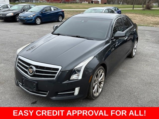 Phantom Gray Metallic 2014 Cadillac ATS 2.0T Performance AWD Sedan All-Wheel Drive 6-Speed Automatic