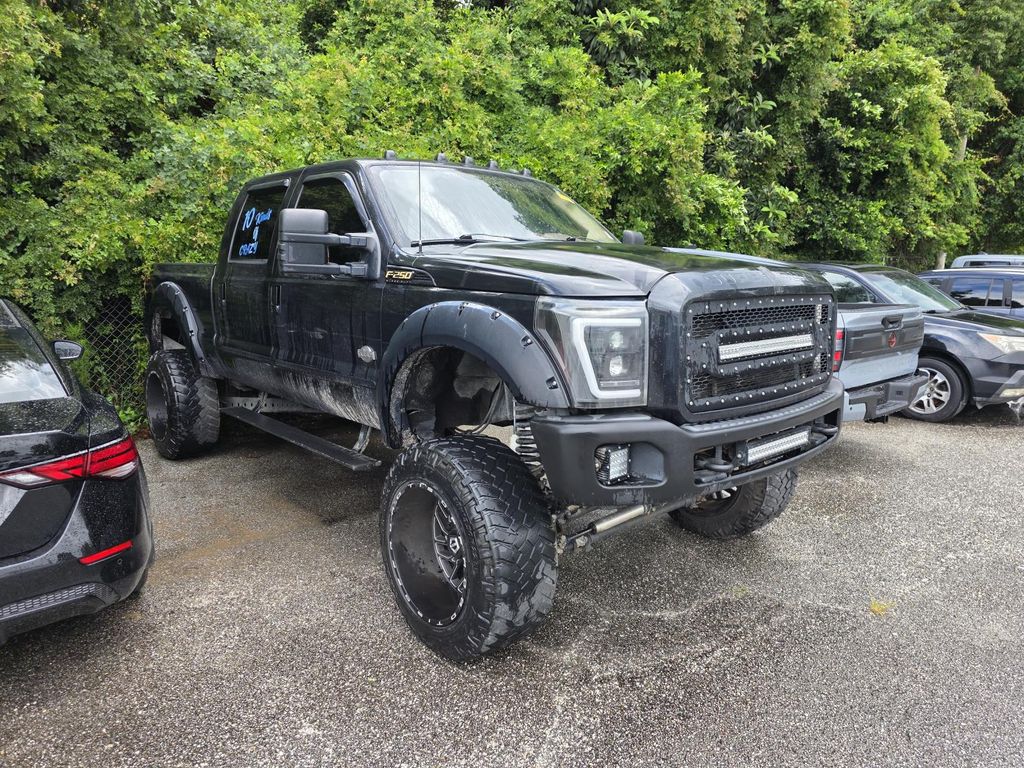 Tuxedo Black Metallic 2012 Ford F-250 Super Duty Pickup Truck Four-Wheel Drive 6-Speed Automatic Overdrive