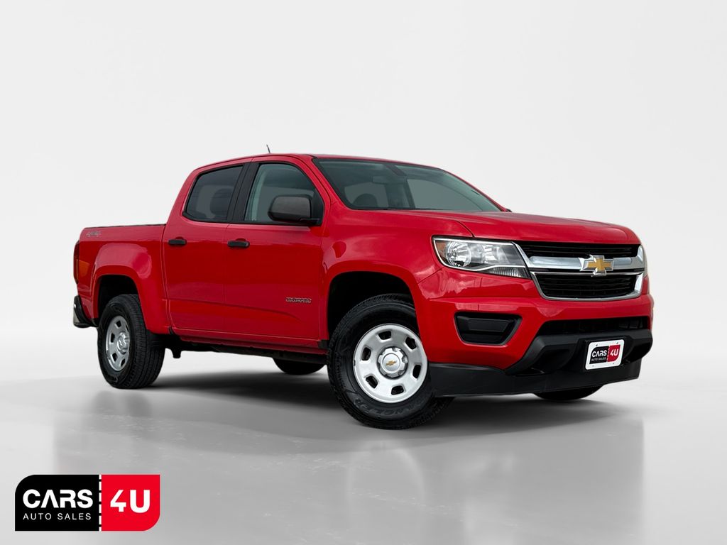 Red Hot 2018 Chevrolet Colorado Pickup Truck Four-Wheel Drive 8-Speed Automatic