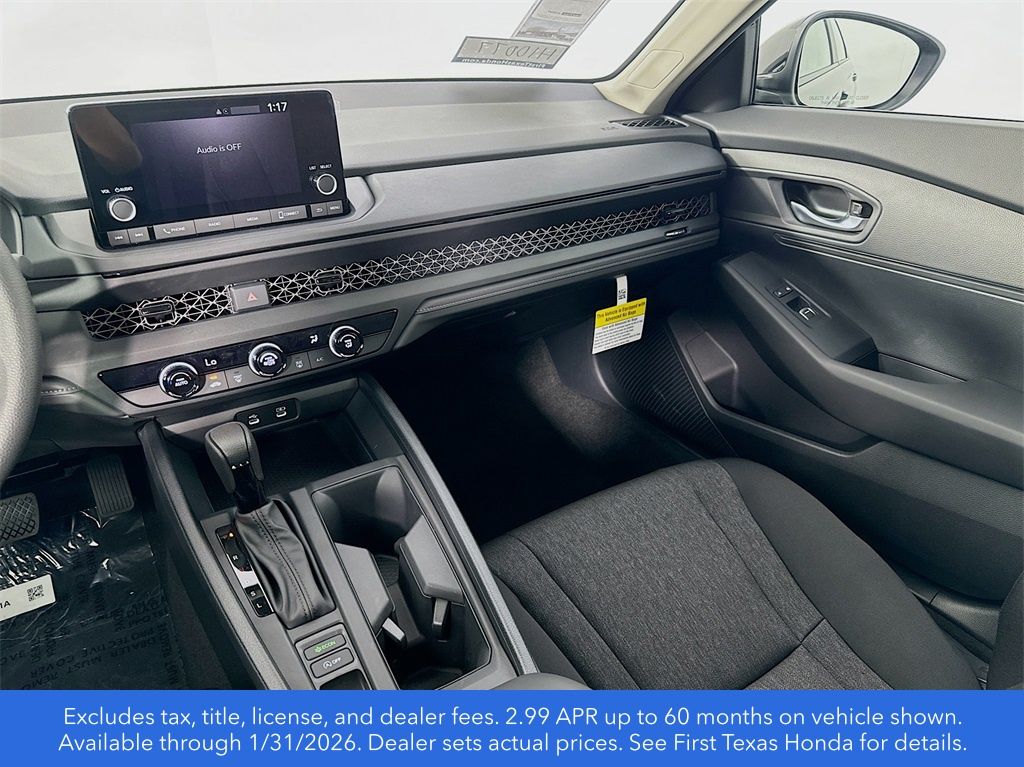 New Car 2025 Honda Accord  Lx For Sale Under $30,000 In Austin, Texas