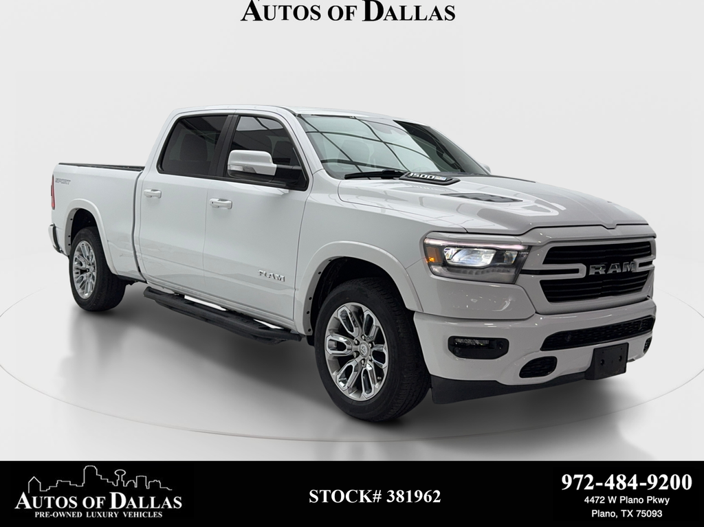 Bright White Clearcoat 2022 RAM 1500 Pickup Truck Four-Wheel Drive 8-Speed Automatic