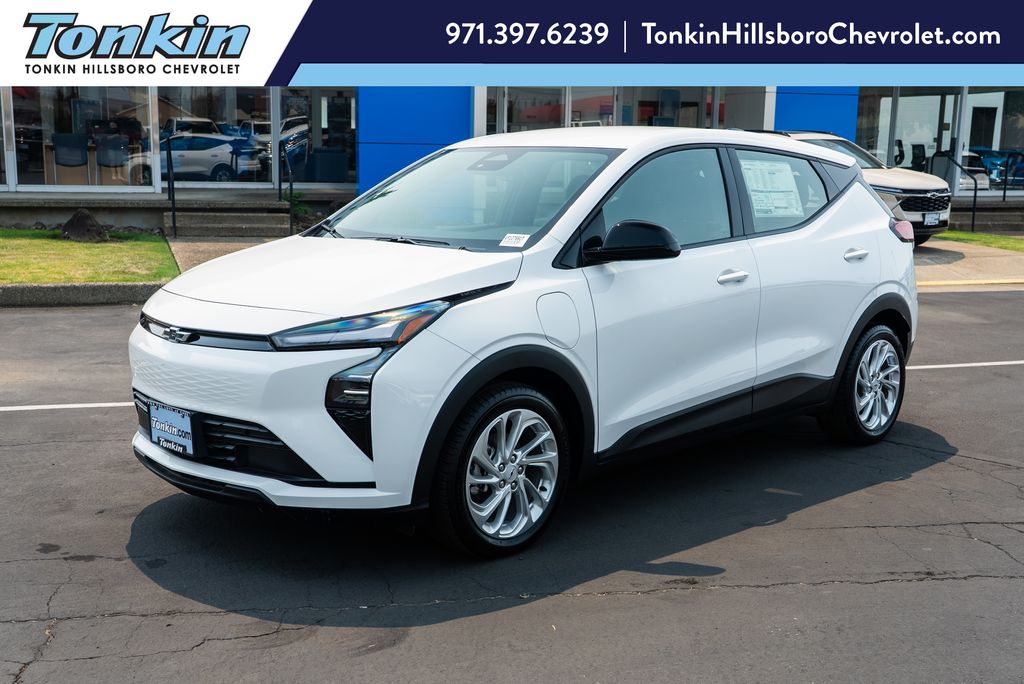 Summit White 2027 Chevrolet Bolt SUV / Crossover Front-Wheel Drive 1-Speed Automatic