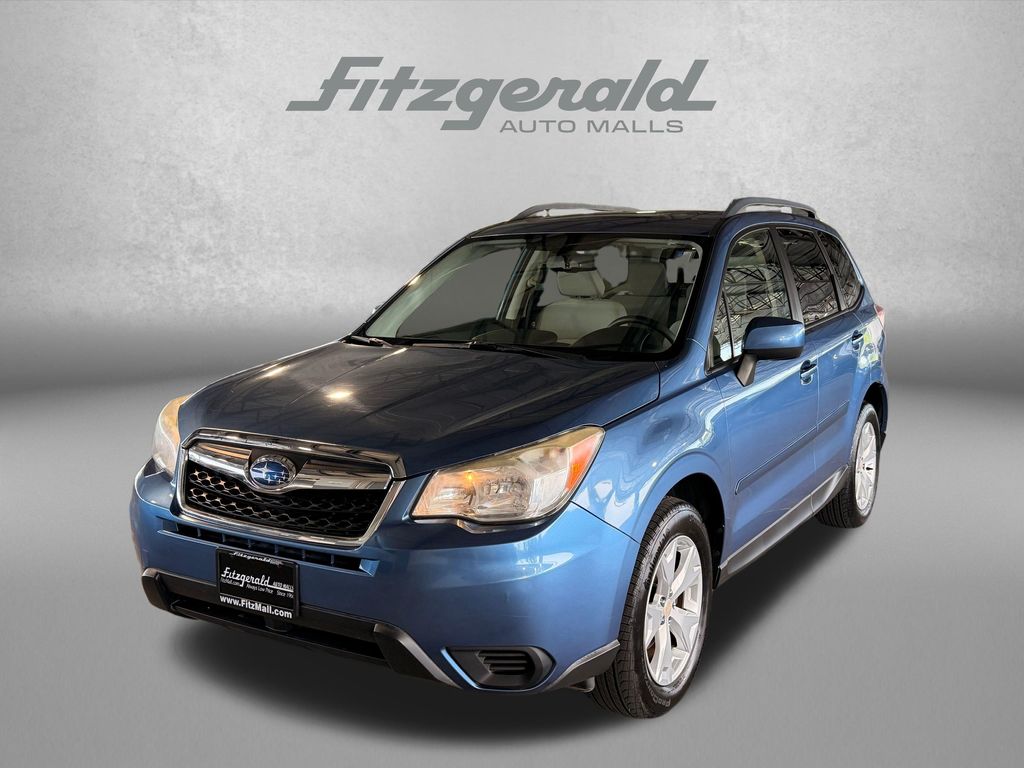 Quartz Blue Pearl 2015 Subaru Forester SUV / Crossover All-Wheel Drive Continuously Variable Transmission