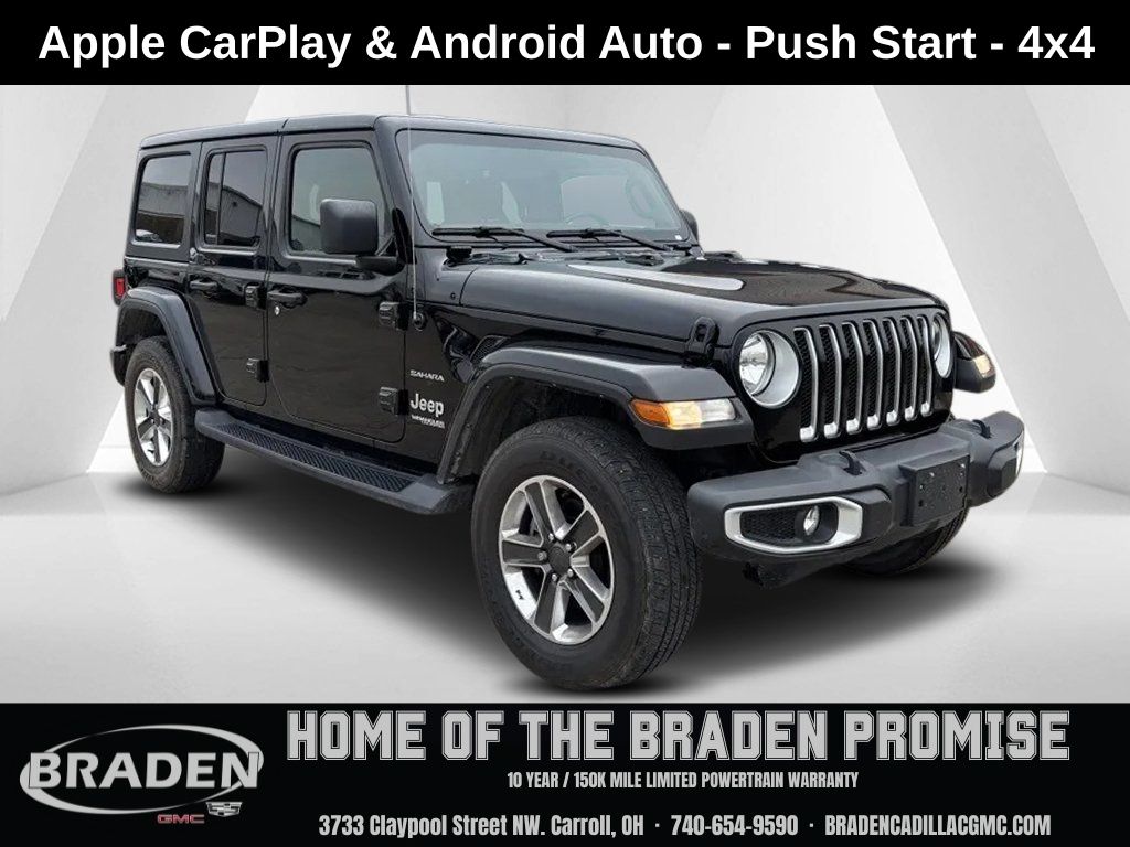 Black Clearcoat 2021 Jeep Wrangler SUV / Crossover Four-Wheel Drive 8-Speed Automatic