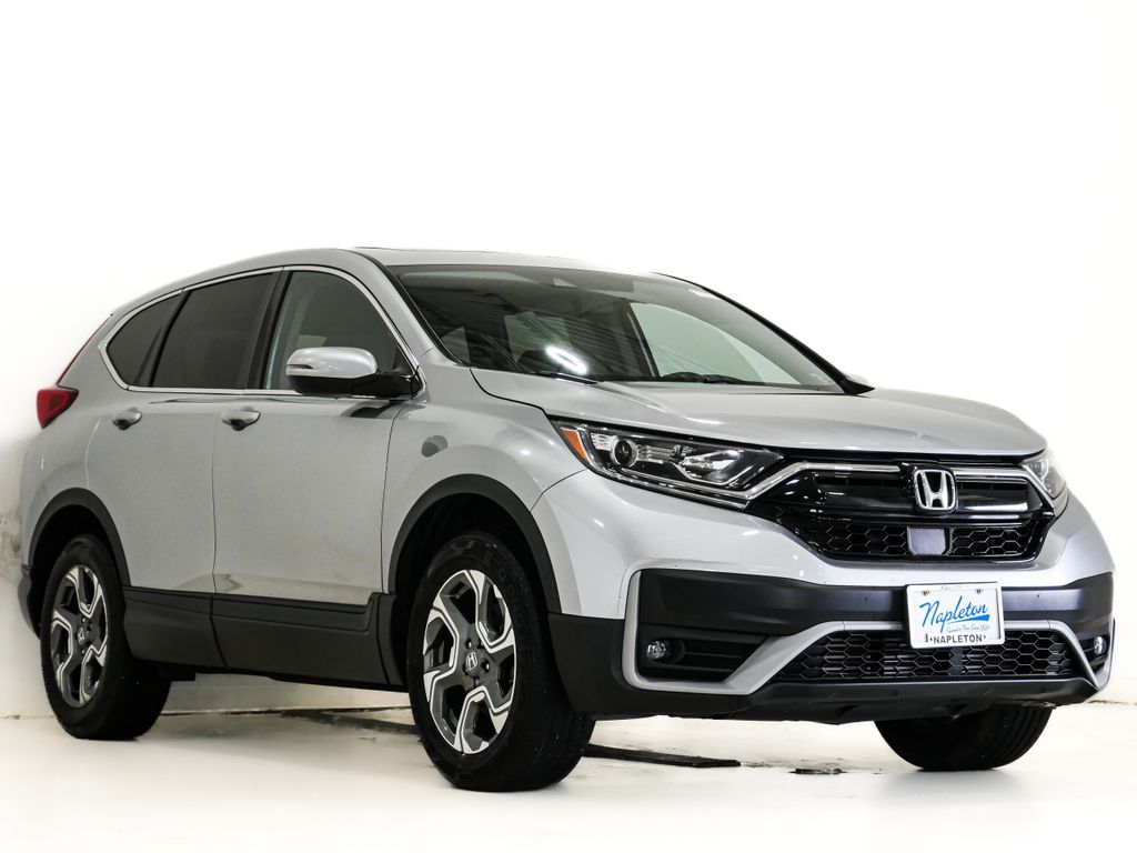 Lunar Silver Metallic 2020 Honda CR-V EX-L AWD SUV / Crossover All-Wheel Drive Continuously Variable Transmission