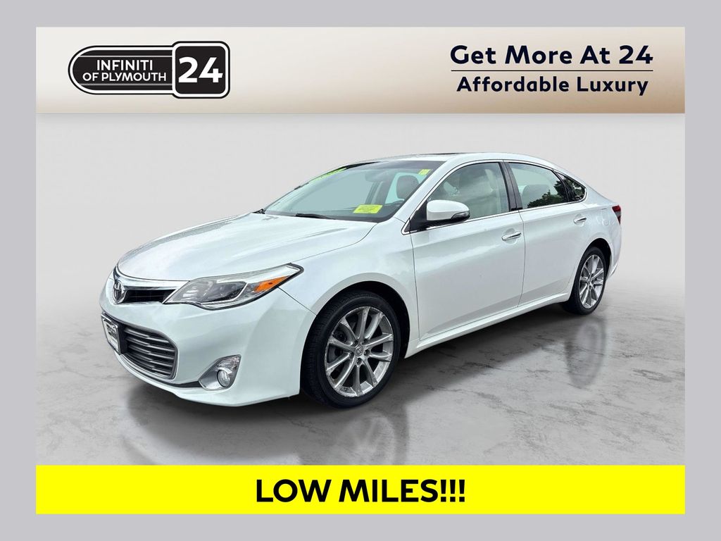 White (Blizzard Pearl) 2014 Toyota Avalon Sedan Front-Wheel Drive 6-Speed Automatic