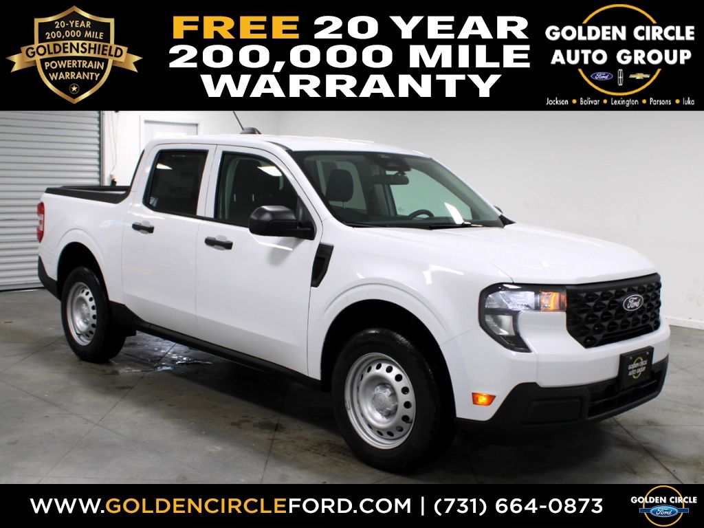 Oxford White 2026 Ford Maverick Pickup Truck All-Wheel Drive Continuously Variable Transmission