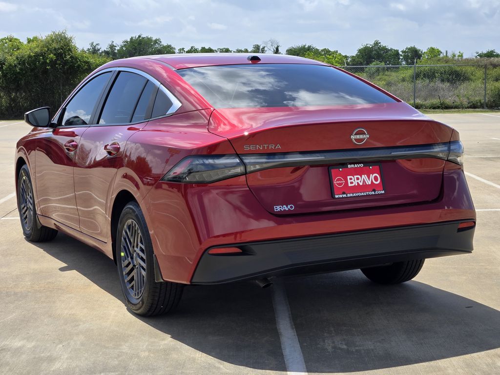 2026 Nissan Sentra SV Red at South Houston Nissan