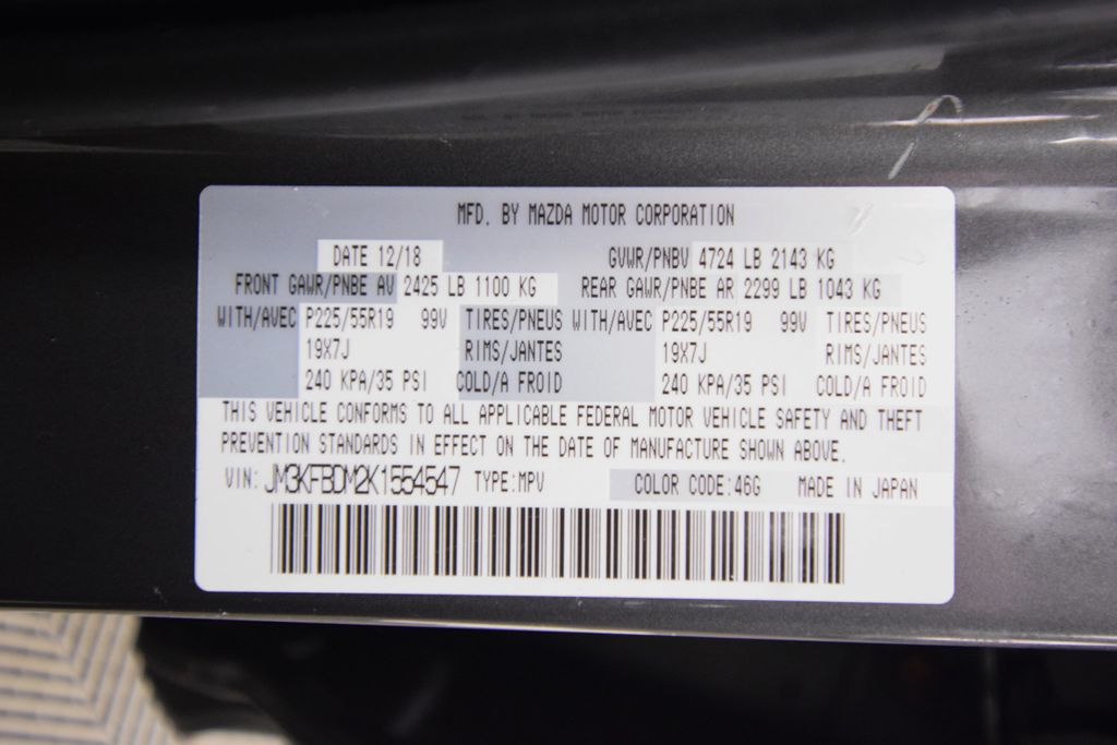 used 2019 Mazda CX-5 car, priced at $18,700