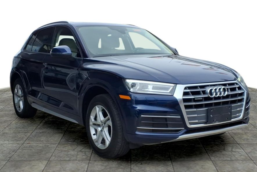 Blue Metallic 2018 Audi Q5 SUV / Crossover All-Wheel Drive 7-Speed Automatic