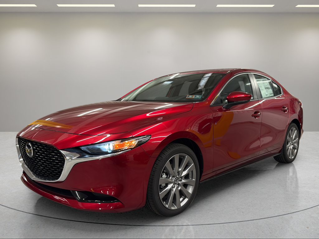 2026 Mazda Mazda3 2.5 S Preferred Red at Rochrich Mazda