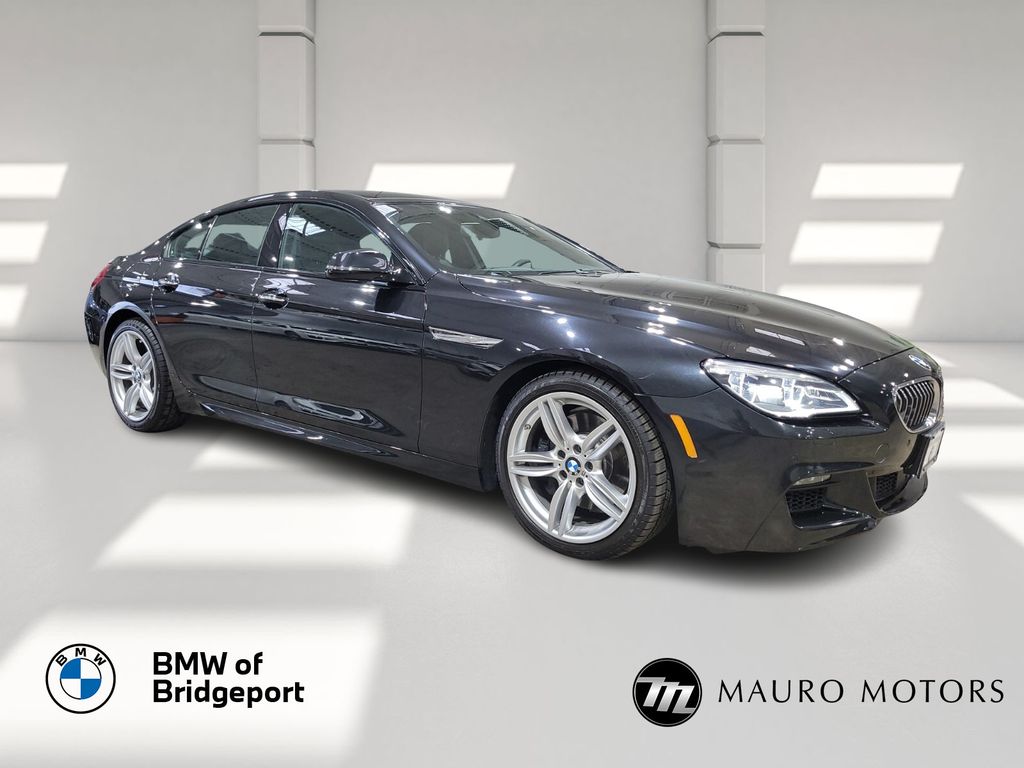 Black Sapphire Metallic 2019 BMW 6 Series 640i xDrive Gran Coupe AWD Sedan All-Wheel Drive 8-Speed Automatic