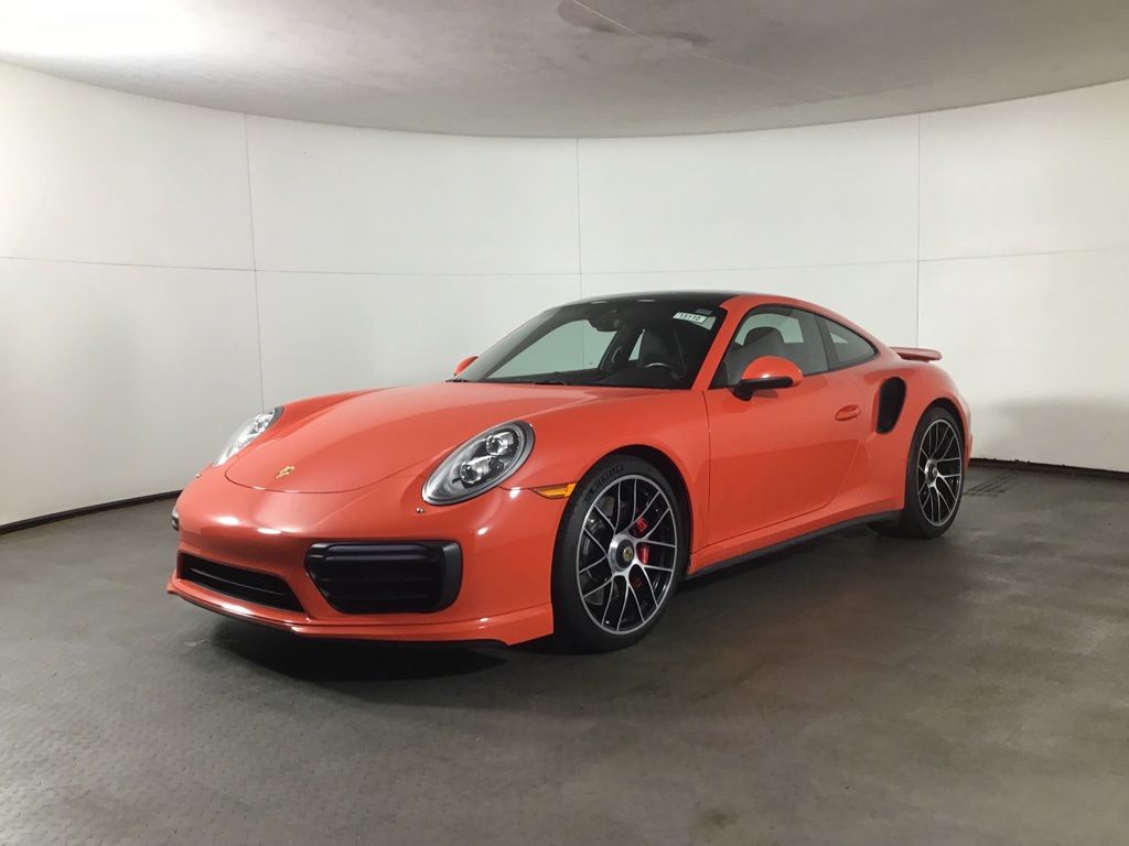 Lava Orange 2017 Porsche 911 Coupe All-Wheel Drive 7-Speed Automatic