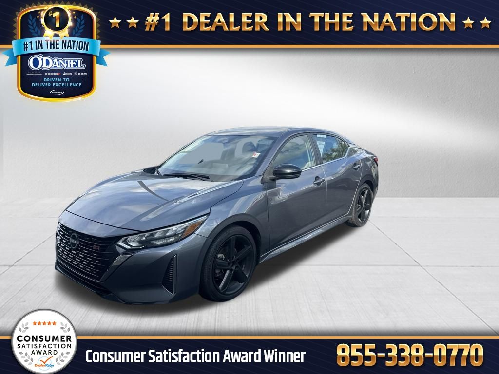 Gray (Gun Metallic) 2024 Nissan Sentra Sedan Front-Wheel Drive Continuously Variable Transmission