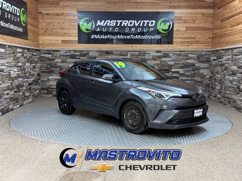 Magnetic Gray Metallic 2019 Toyota C-HR LE SUV / Crossover Front-Wheel Drive Continuously Variable Transmission