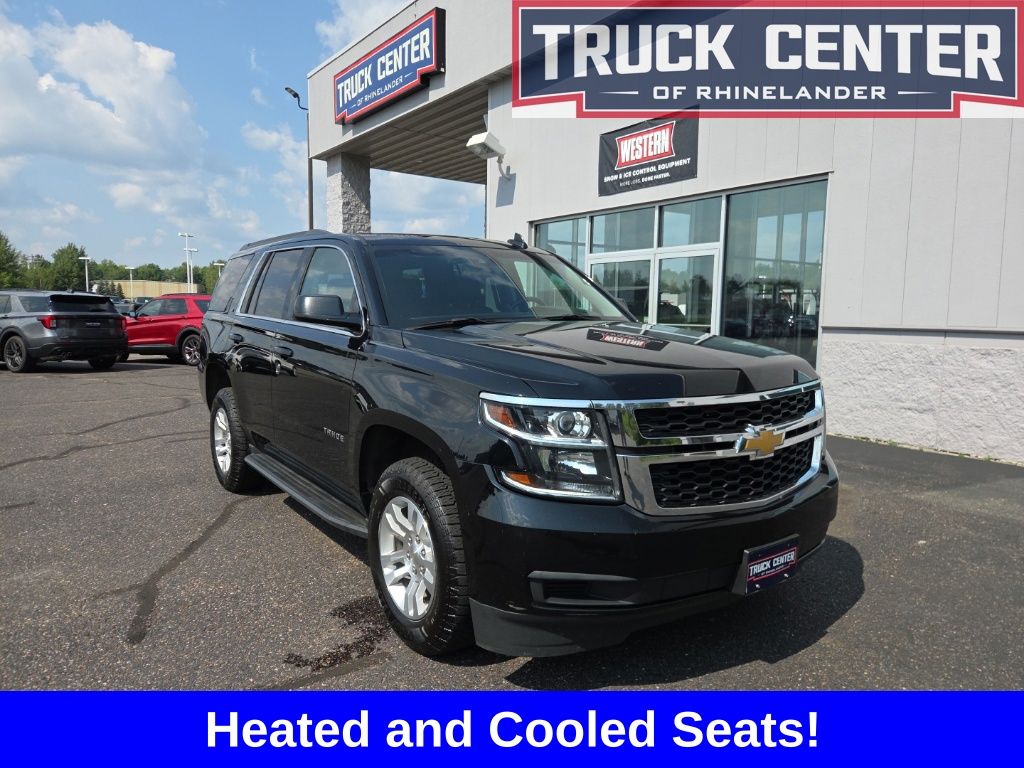 Black 2018 Chevrolet Tahoe SUV / Crossover Four-Wheel Drive 6-Speed Automatic Overdrive