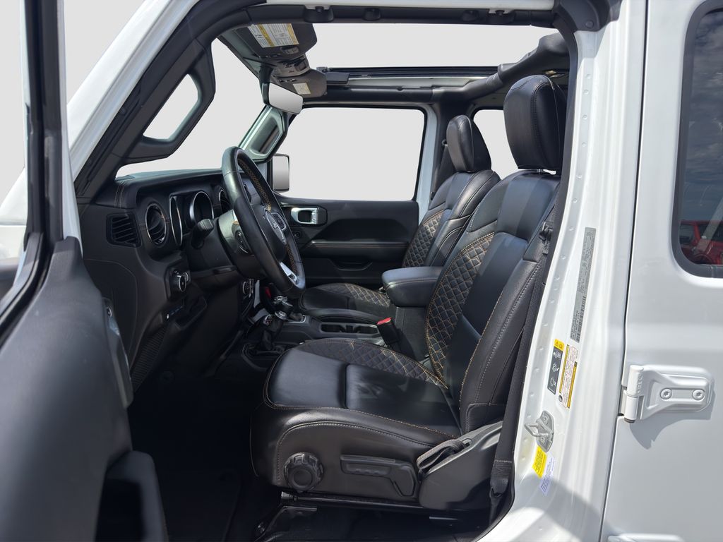 Used 2021 White Jeep Unlimited Sahara High Altitude 4xe image 26