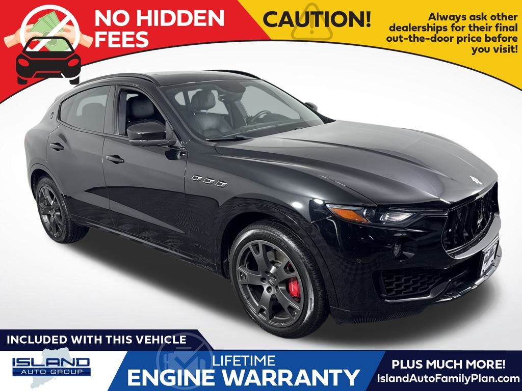 Black 2019 Maserati Levante 3.0L AWD SUV / Crossover All-Wheel Drive 8-Speed Automatic