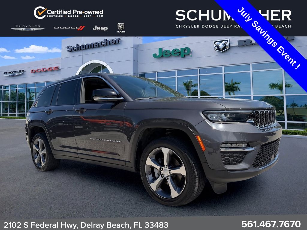Baltic Gray Metallic Clearcoat 2024 Jeep Grand Cherokee SUV / Crossover 4X2 8-Speed Automatic