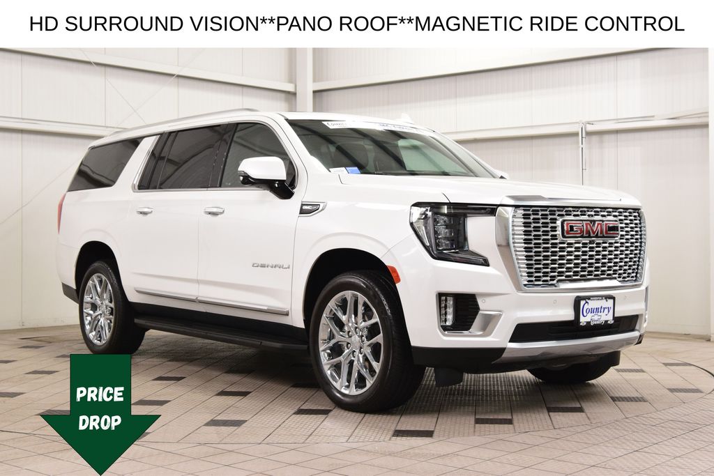 White Frost 2024 GMC Yukon XL SUV / Crossover Four-Wheel Drive Automatic