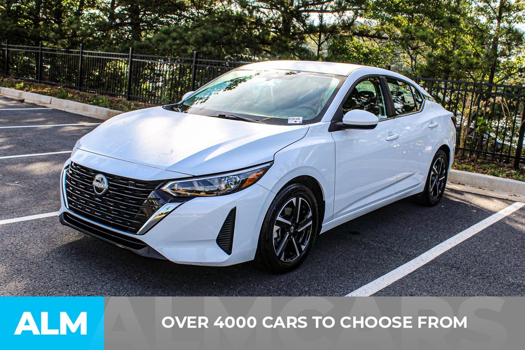 Used 2024 White Nissan SV image 3