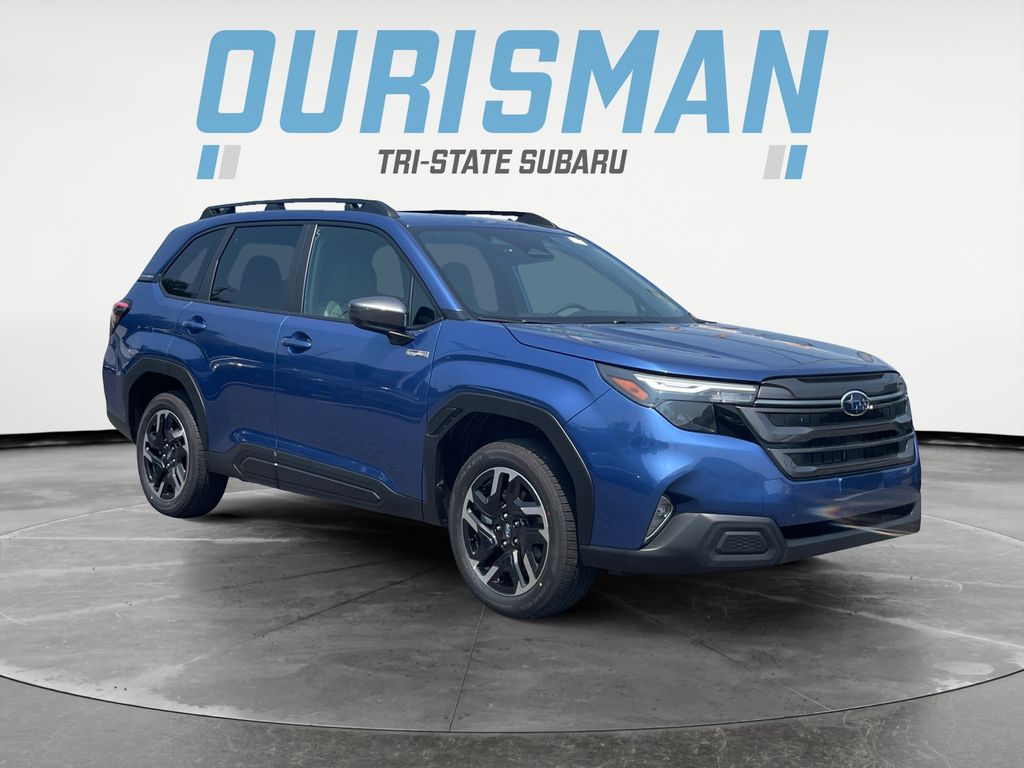 Blue 2026 Subaru Forester Hybrid SUV / Crossover All-Wheel Drive Continuously Variable Transmission