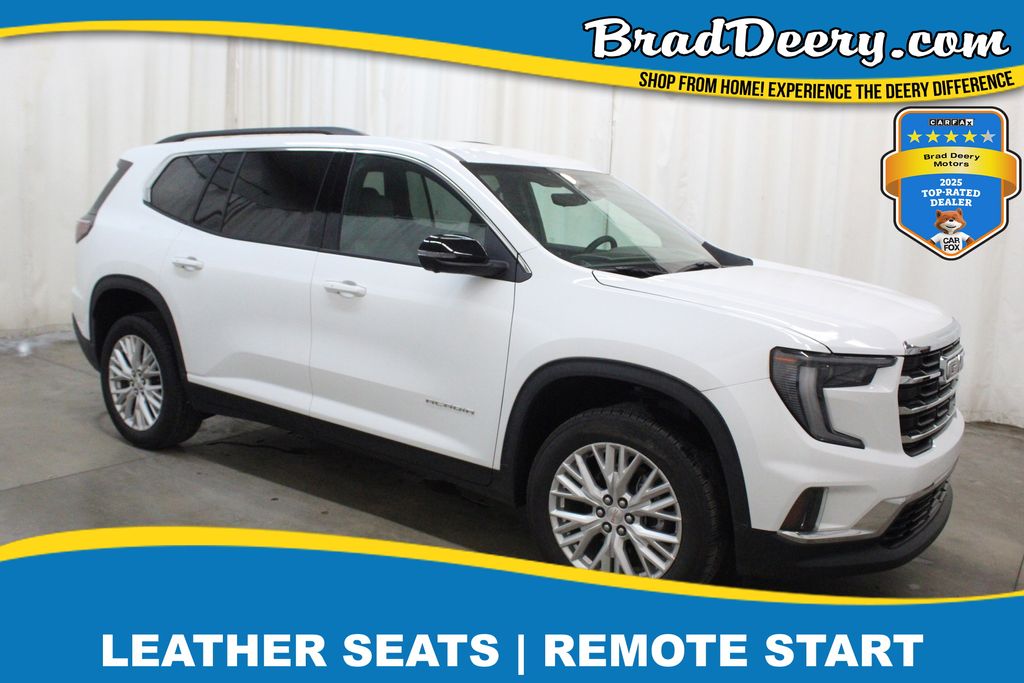 Summit White 2026 GMC Acadia Elevation FWD SUV / Crossover Front-Wheel Drive 8-Speed Automatic