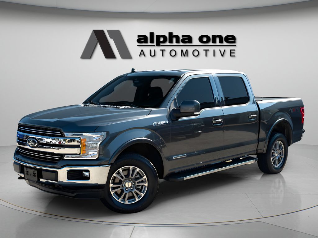 Gray (Magnetic Metallic) 2019 Ford F-150 Pickup Truck Four-Wheel Drive Automatic