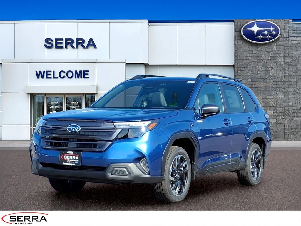 Daybreak Blue Pearl 2026 Subaru Forester Hybrid SUV / Crossover All-Wheel Drive Continuously Variable Transmission