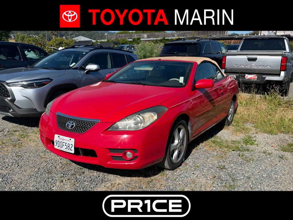 Super Red 5 2008 Toyota Camry Solara SE V6 Coupe Coupe Front-Wheel Drive 5-Speed Automatic Overdrive