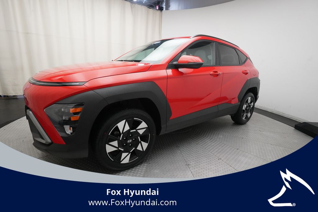 Soultronic Orange Pearl 2024 Hyundai Kona SEL AWD SUV / Crossover All-Wheel Drive Continuously Variable Transmission