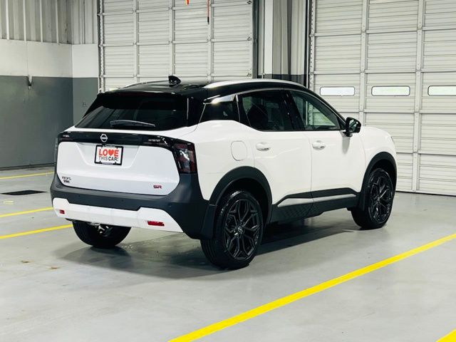 2026 Aspen White/Super Black Nissan Kicks SR FWD SUV