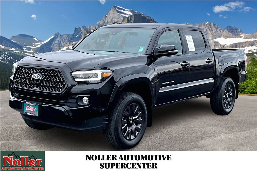 Black 2023 Toyota Tacoma Pickup Truck Four-Wheel Drive 6-Speed Automatic