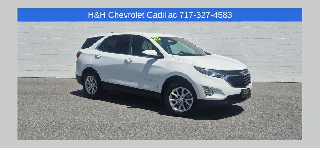Summit White 2020 Chevrolet Equinox SUV / Crossover Four-Wheel Drive 6-Speed Automatic Overdrive