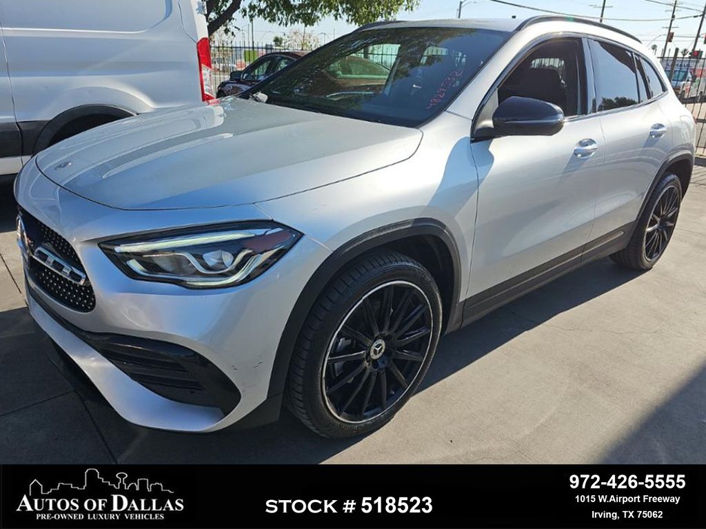 Silver 2023 Mercedes-Benz GLA 250 FWD SUV / Crossover Front-Wheel Drive 8-Speed Dual Clutch