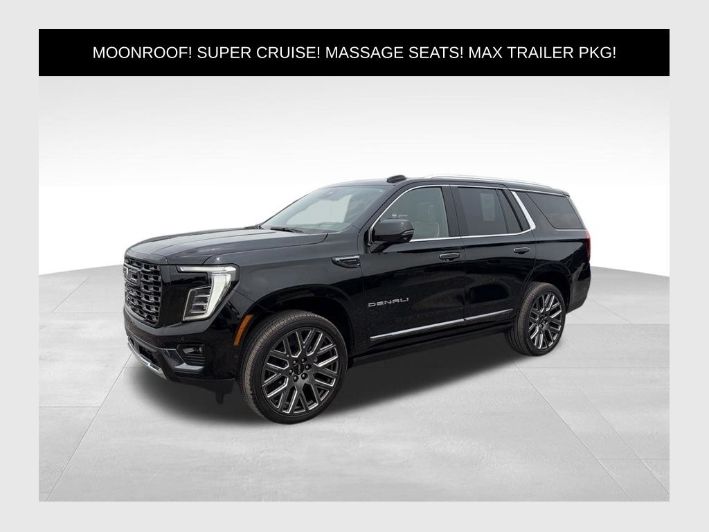 Onyx Black 2026 GMC Yukon SUV / Crossover Four-Wheel Drive