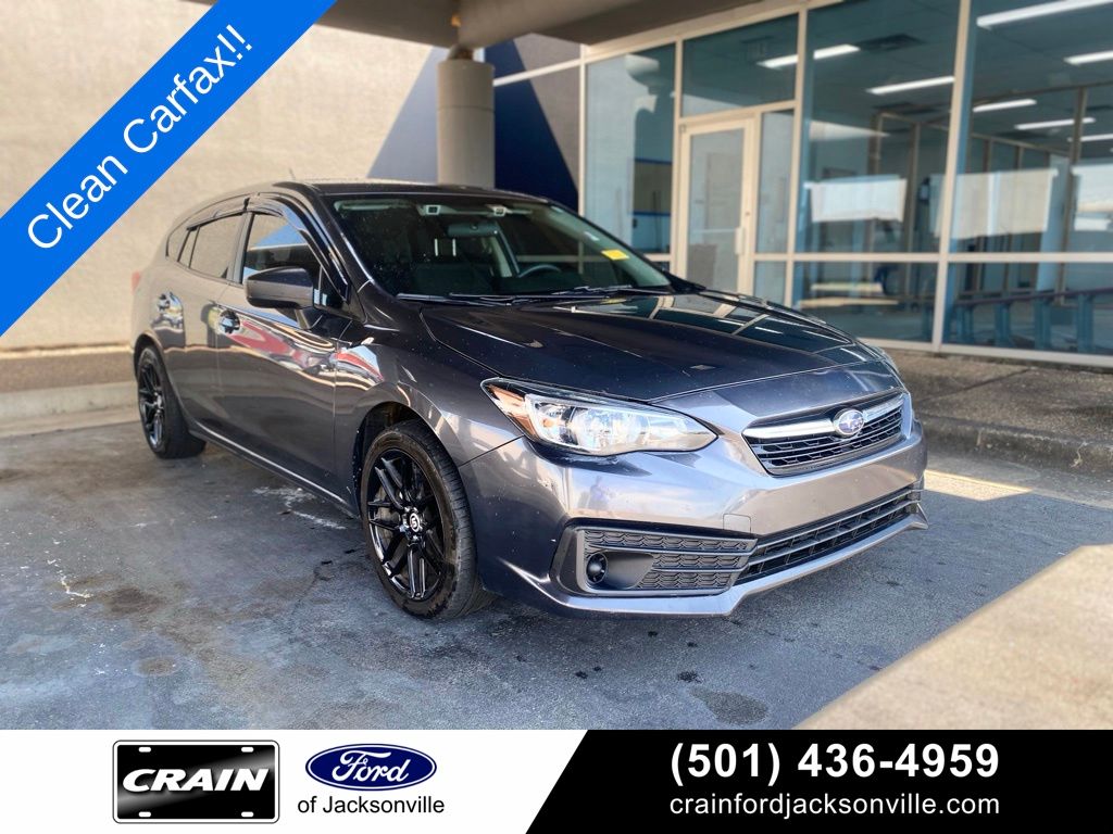 Gray Metallic 2020 Subaru Impreza Hatchback All-Wheel Drive Continuously Variable Transmission