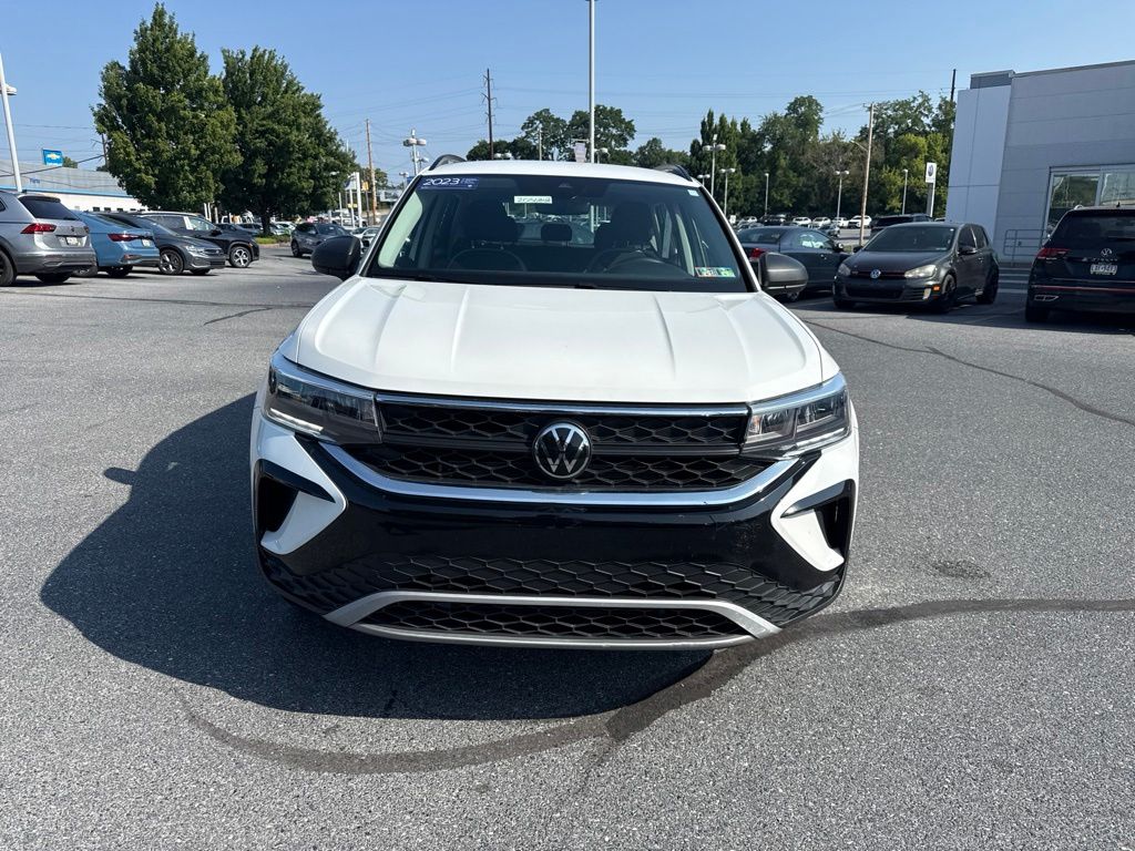2023 Volkswagen Taos 1.5T S White at Auto Express Mitsubishi
