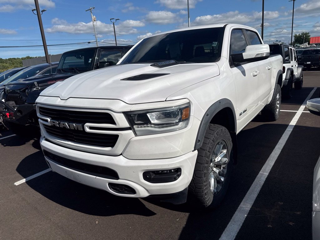 2021 Ivory White Ram 1500 Laramie 4X4 Truck