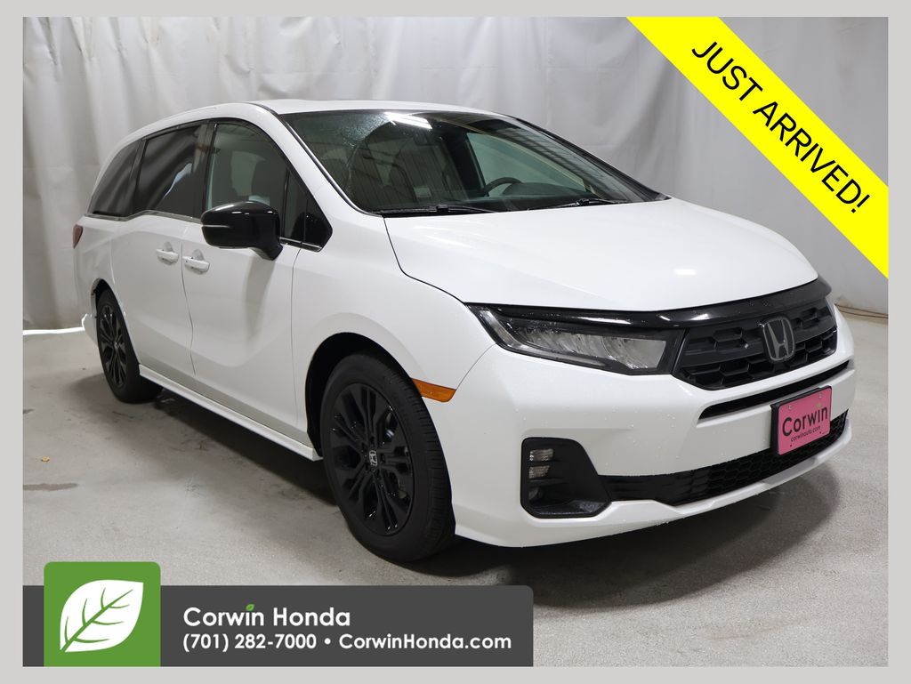 Platinum White Pearl 2026 Honda Odyssey Minivan Front-Wheel Drive Automatic