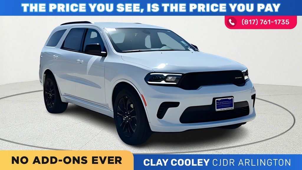 White Knuckle Clearcoat 2026 Dodge Durango SUV / Crossover Rear-Wheel Drive 8-Speed Automatic