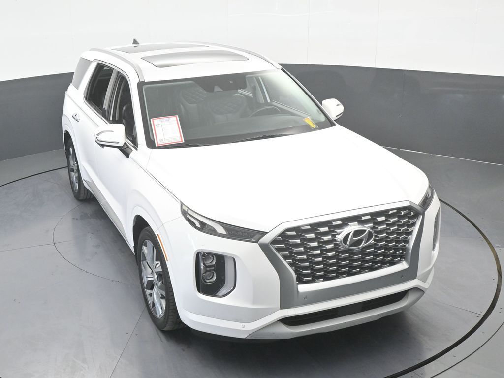 Used 2021 Hyper White Hyundai Limited image 66