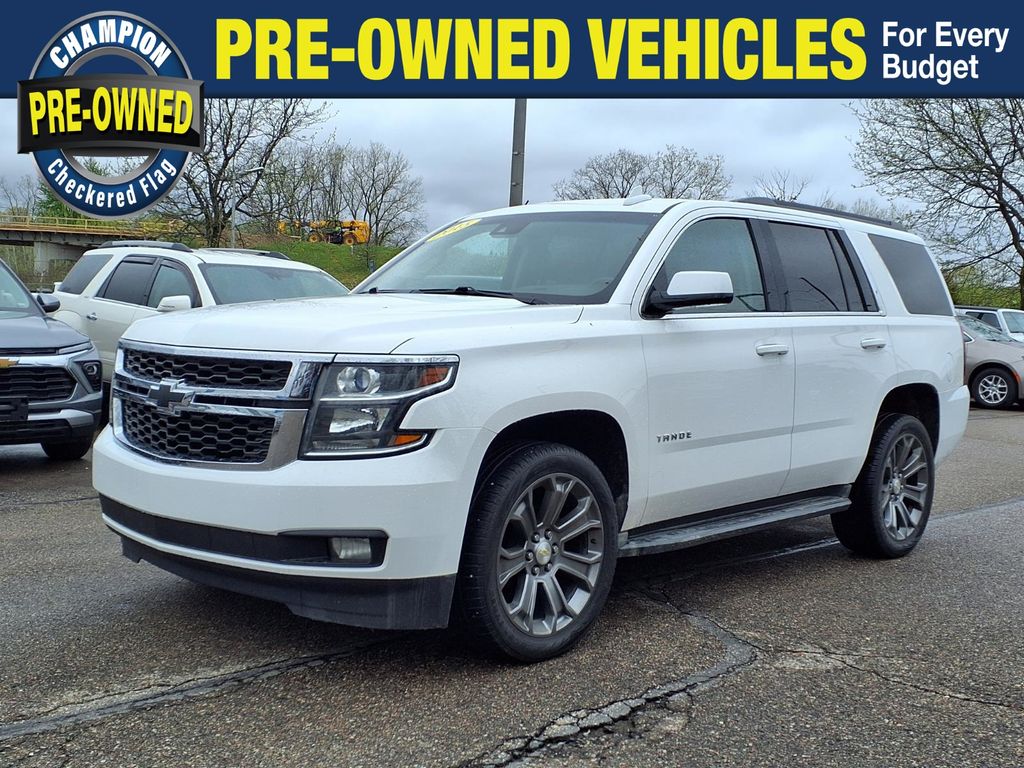 Summit White 2015 Chevrolet Tahoe LT 4WD SUV / Crossover Four-Wheel Drive 6-Speed Automatic Overdrive